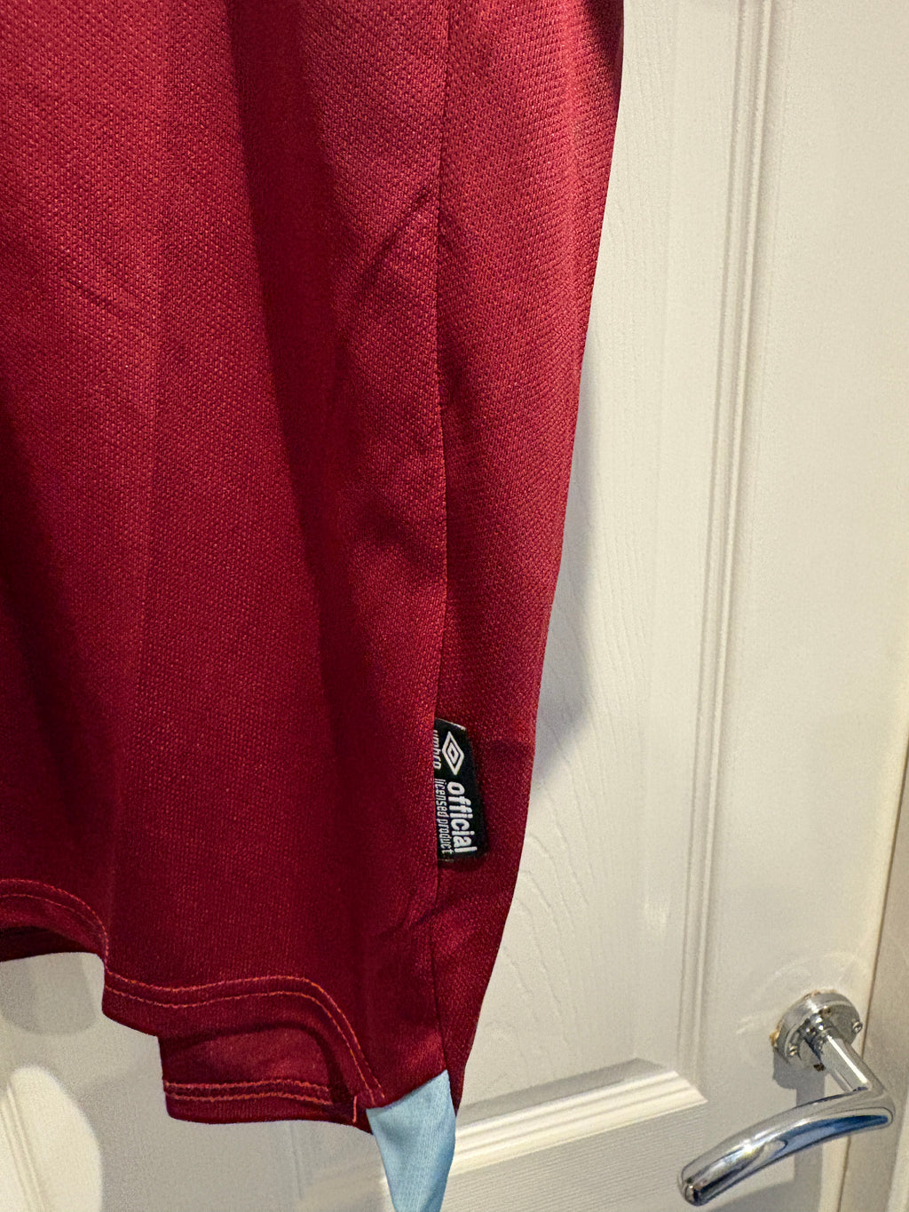 West Ham United 2025/26 Home Shirt – TATY 11 – XL – Premier League Badges