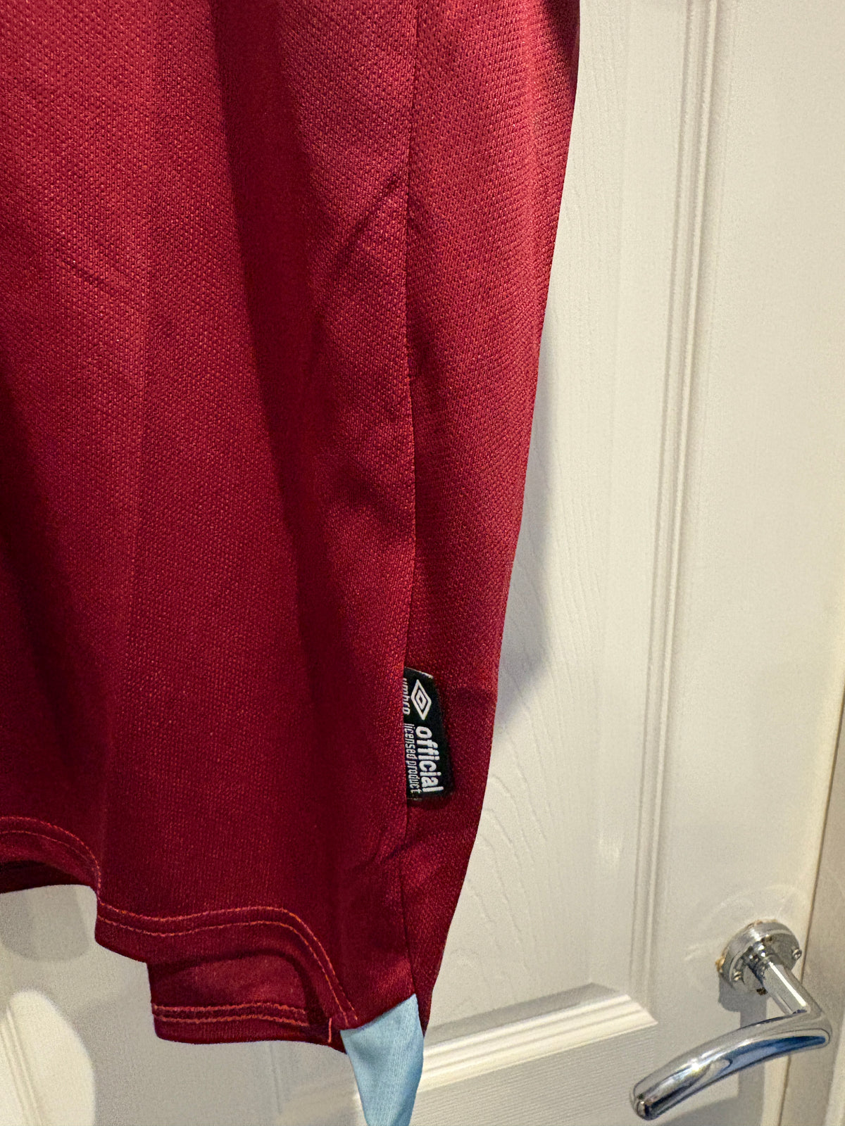 West Ham United 2025/26 Home Shirt – TATY 11 – XL – Premier League Badges