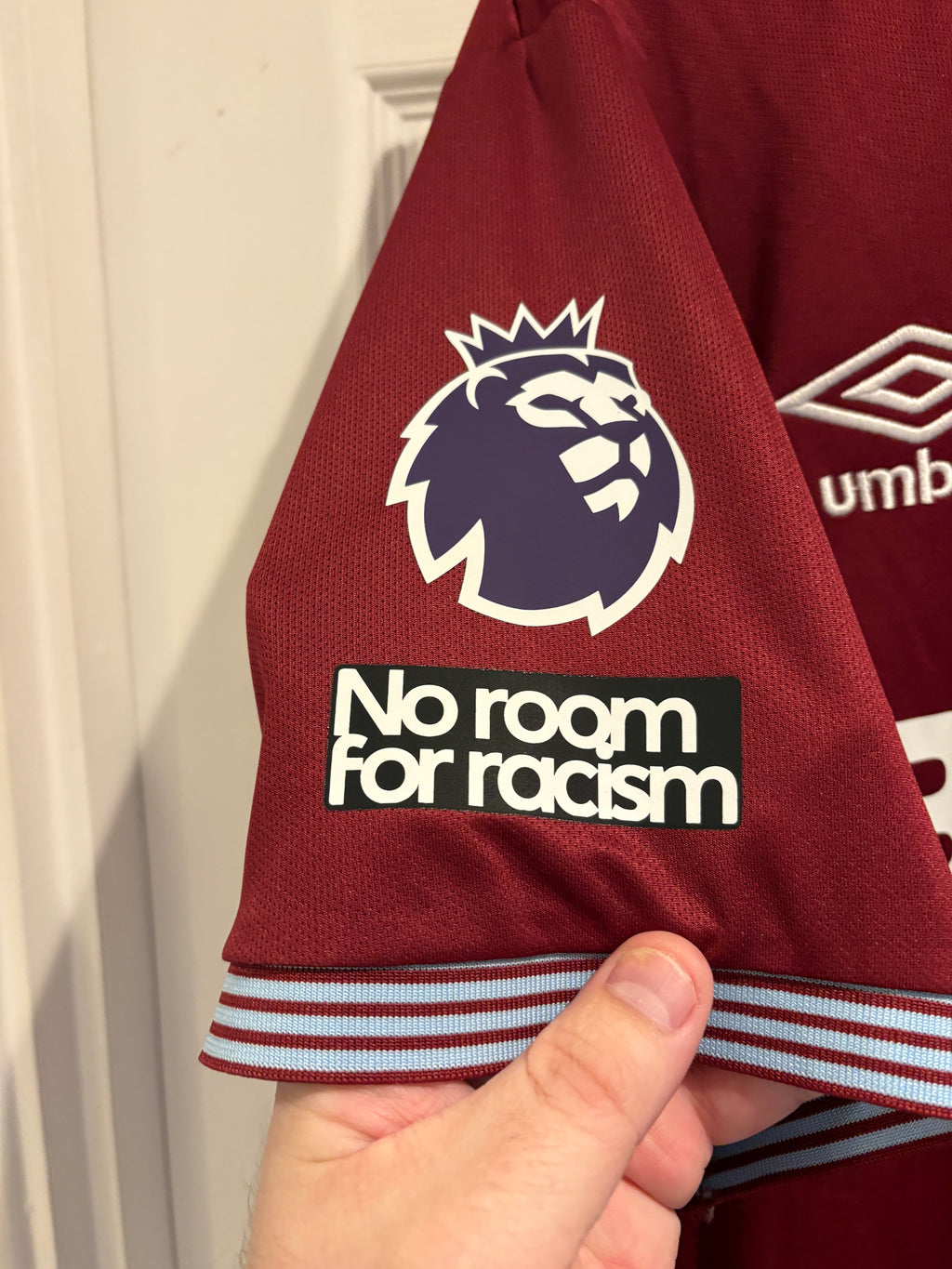 West Ham United 2025/26 Home Shirt – TATY 11 – XL – Premier League Badges