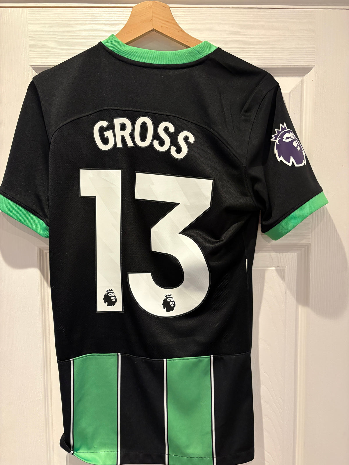 Brighton & Hove Albion 2023/24 Away Shirt – Gross 13 Nike Size S