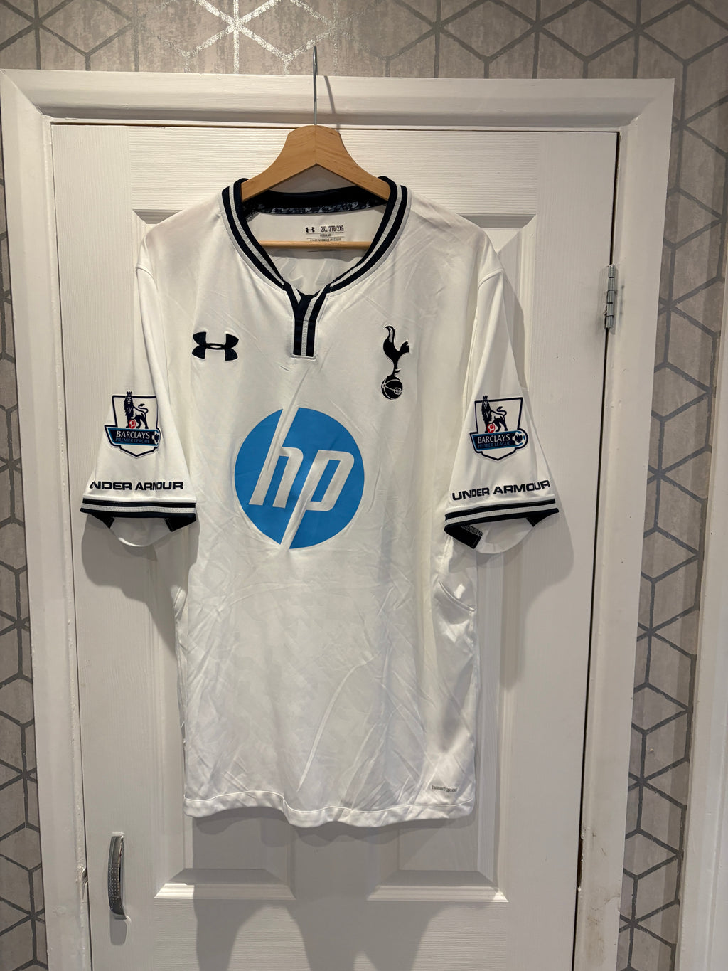 Tottenham Hotspur 2013/14 Home Shirt #23 Eriksen Under Armour XXL Barclays Premier League