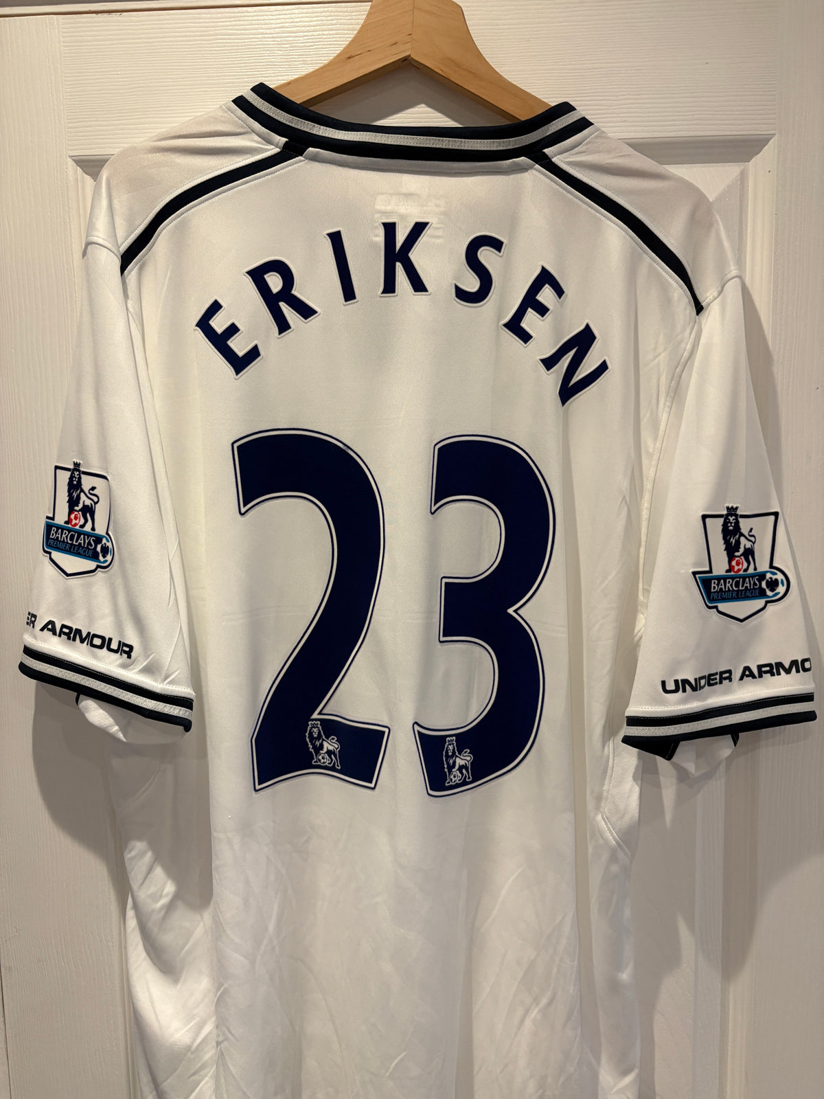 Tottenham Hotspur 2013/14 Home Shirt #23 Eriksen Under Armour XXL Barclays Premier League