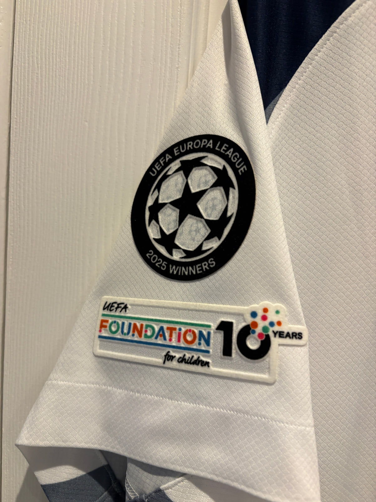 Tottenham Hotspur 2025/26 Home Shirt | Gray 14 | Nike | UEFA Europa League 2025 Winners | XL