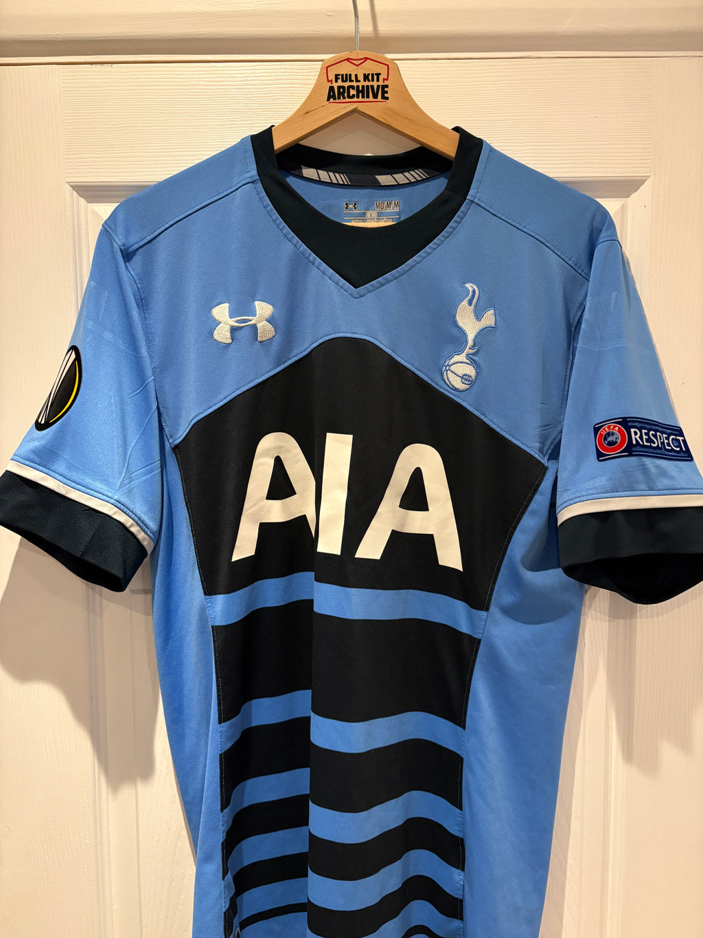 Tottenham Hotspur Away Shirt 2015/16 Rose 3 Under Armour Spurs Jersey Europa League Size M