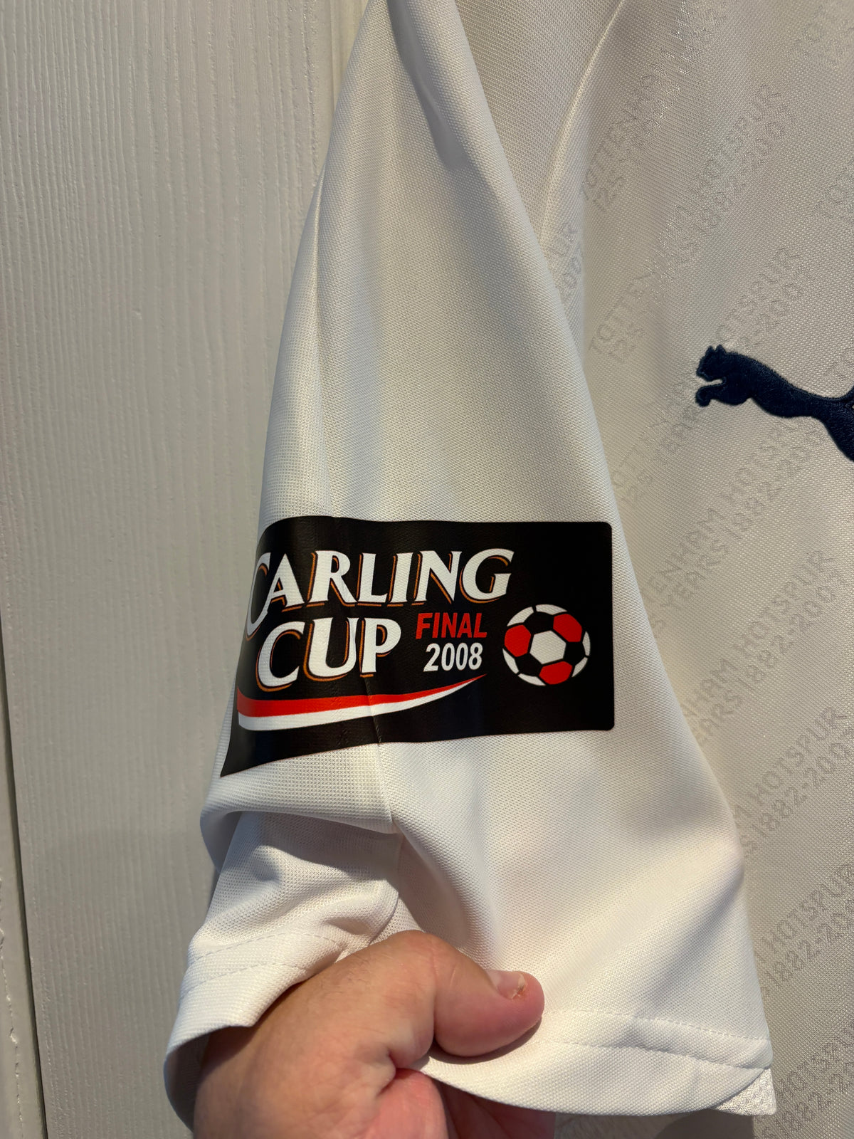 Tottenham Hotspur 2007/08 Home Shirt – Carling Cup Final Berbatov 9 Puma Size XL 125 Years