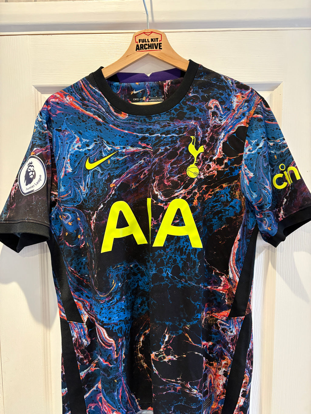 Tottenham Hotspur 2021/22 Away Shirt Kane 10 Nike Size M Premier League Patch