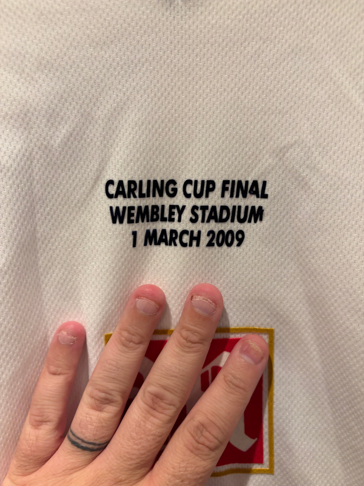 Tottenham Hotspur 2008/09 Home Shirt Pavlyuchenko 9 Carling Cup Final XL Puma