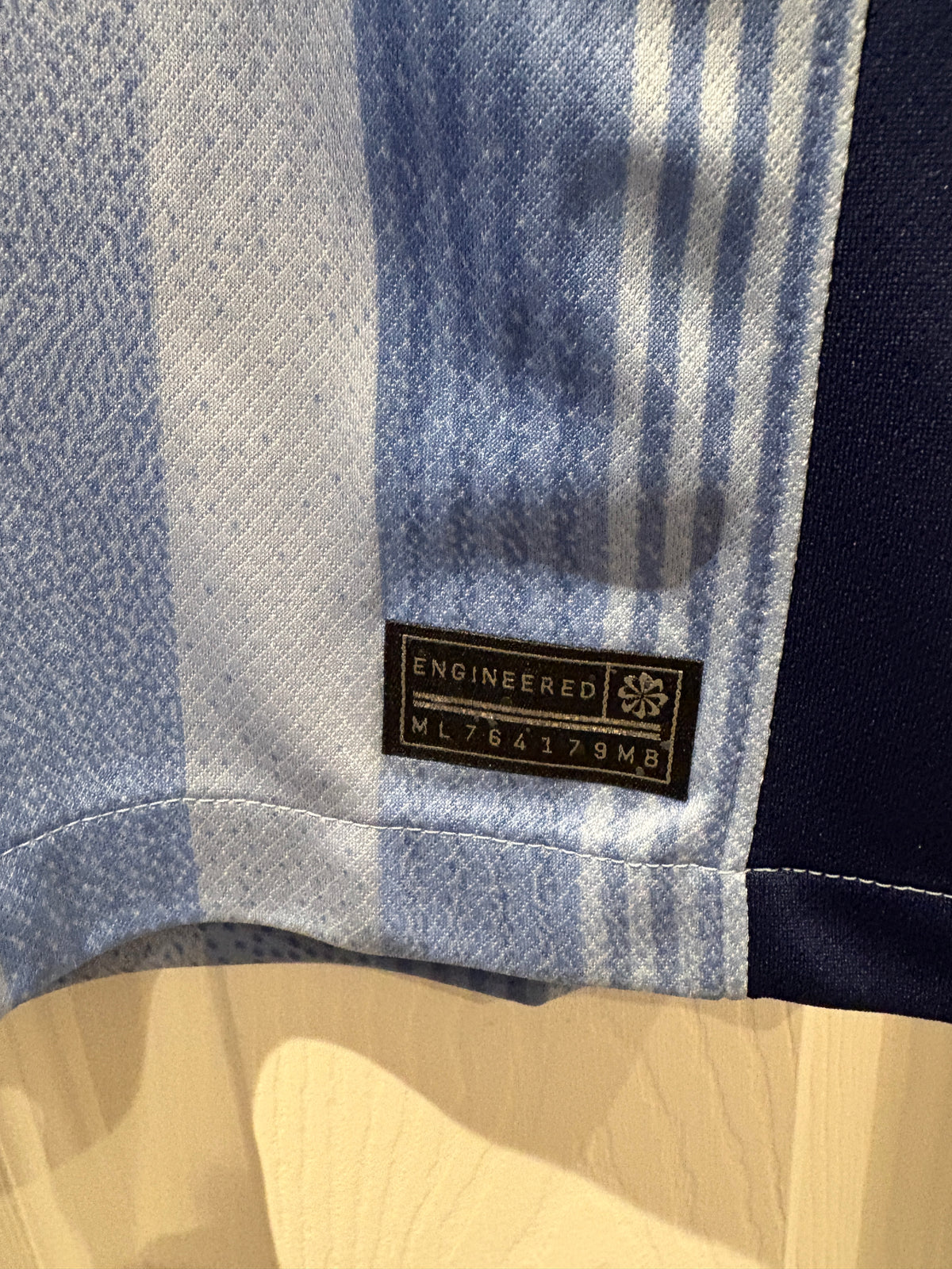 Tottenham 2024/25 Away Shirt Bergvall 15 Europa League Large Nike