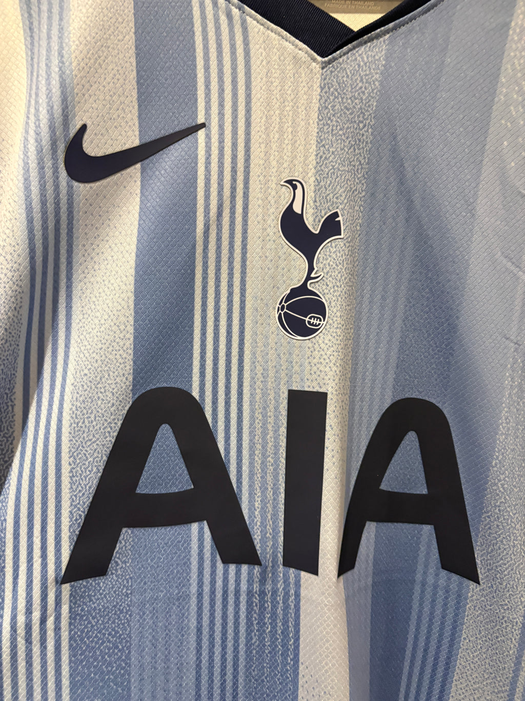 Tottenham 2024/25 Away Shirt Bergvall 15 Europa League Large Nike