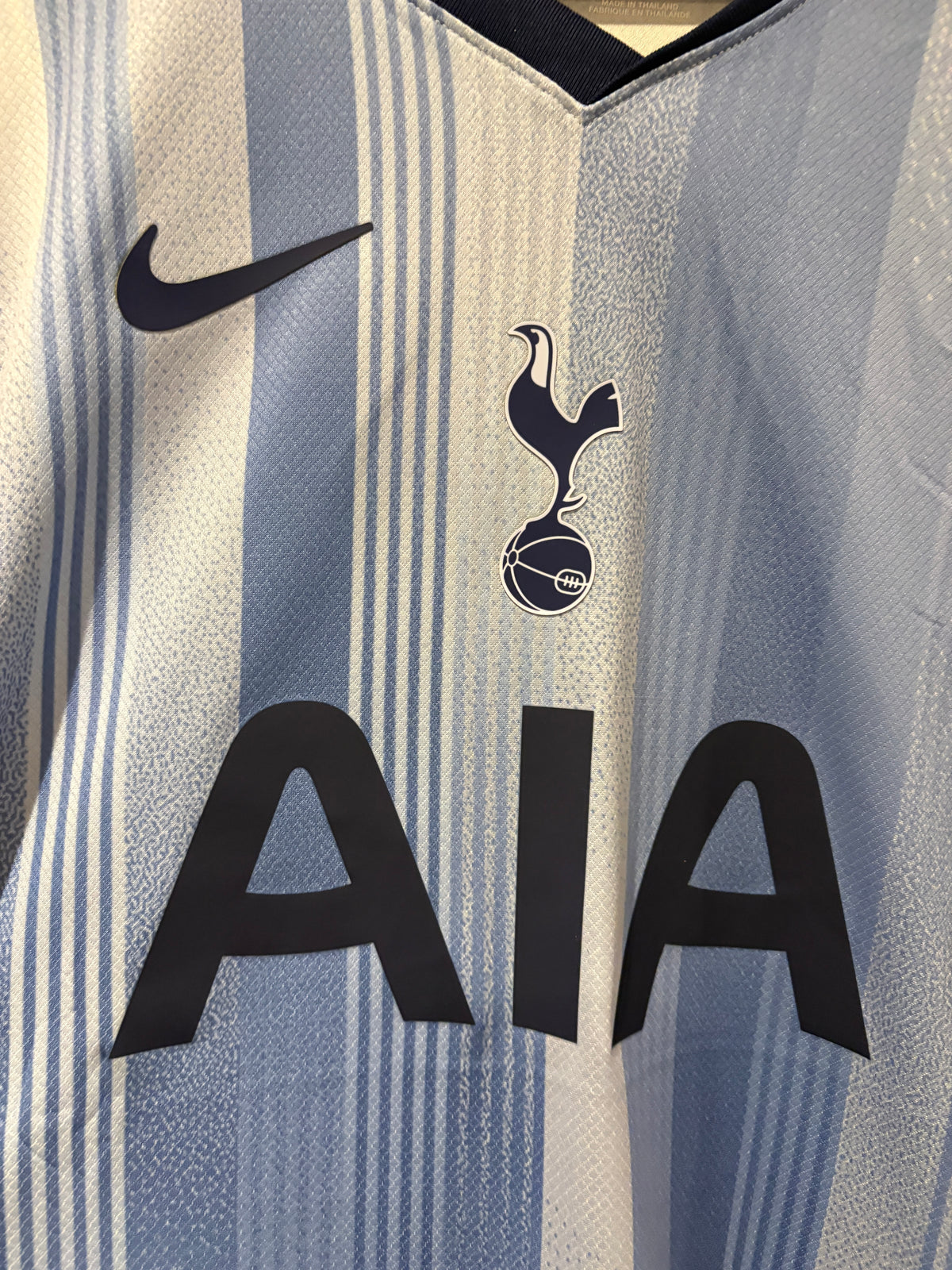 Tottenham 2024/25 Away Shirt Bergvall 15 Europa League Large Nike